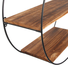 Load image into Gallery viewer, 3 Tier Geometric Circle Wall Shelves