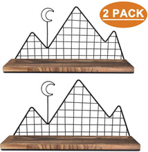 Load image into Gallery viewer, Mountain Floating Shelves (Set of 2)
